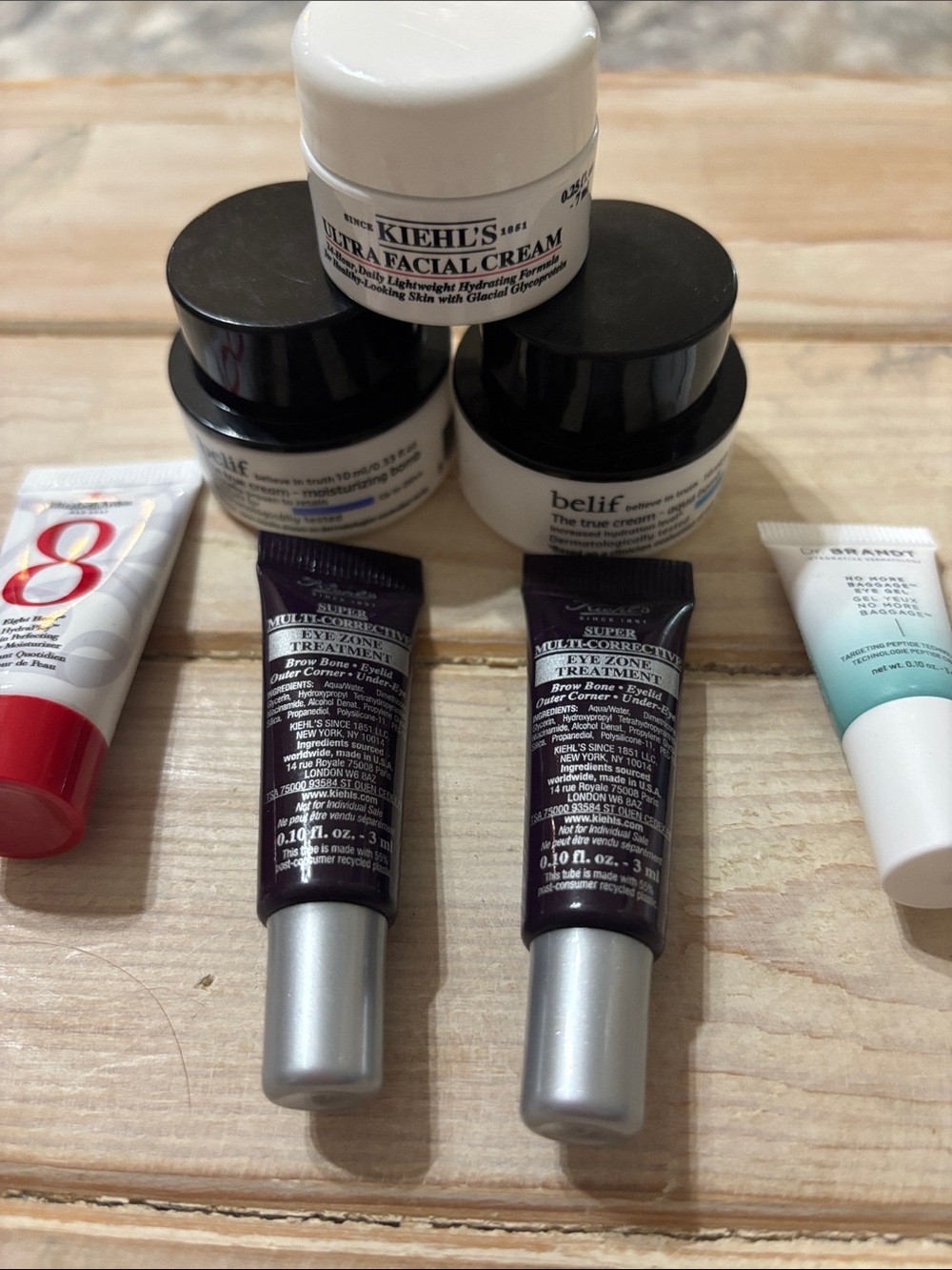 Kiehl's Mini Skincare Set & belif the true cream plus more (74)